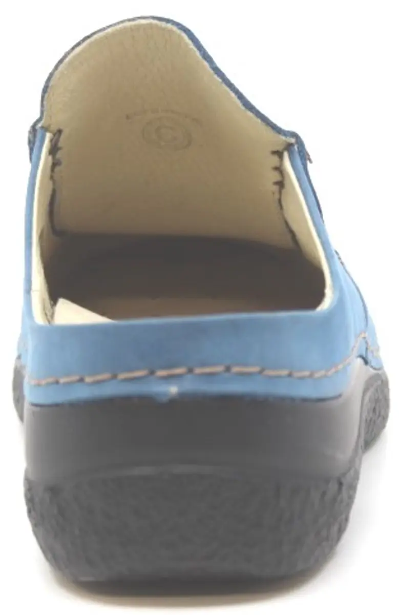 Wolky Dames Klompen 06202 Roll Slide - Blauw - afbeelding 6 van 6