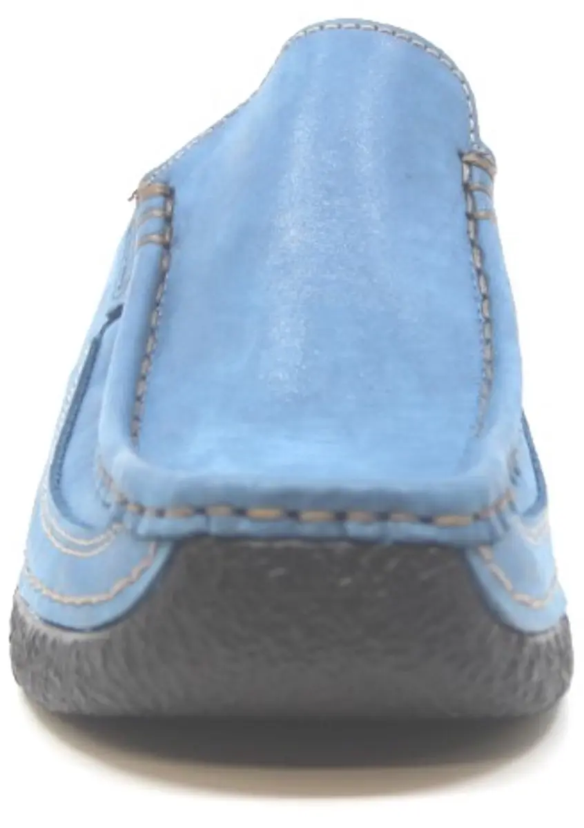 Wolky Dames Klompen 06202 Roll Slide - Blauw - afbeelding 2 van 6