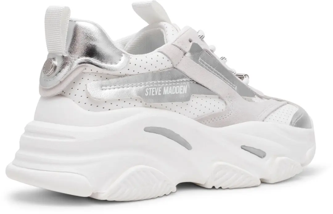 Steve Madden Posses-Perf Sneakers 40 - Wit