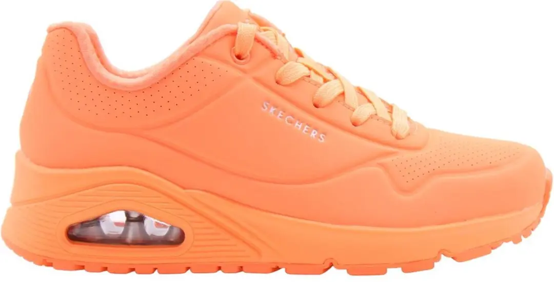Skechers 73667 Dames Sneakers - Maat 36 - Oranje - afbeelding 5 van 6