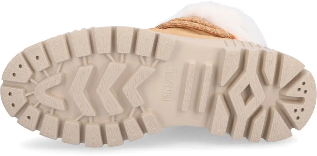 Palladium Pallaschock Lo Hiver Hoge Sneakers - Cognac 41 - afbeelding 6 van 6
