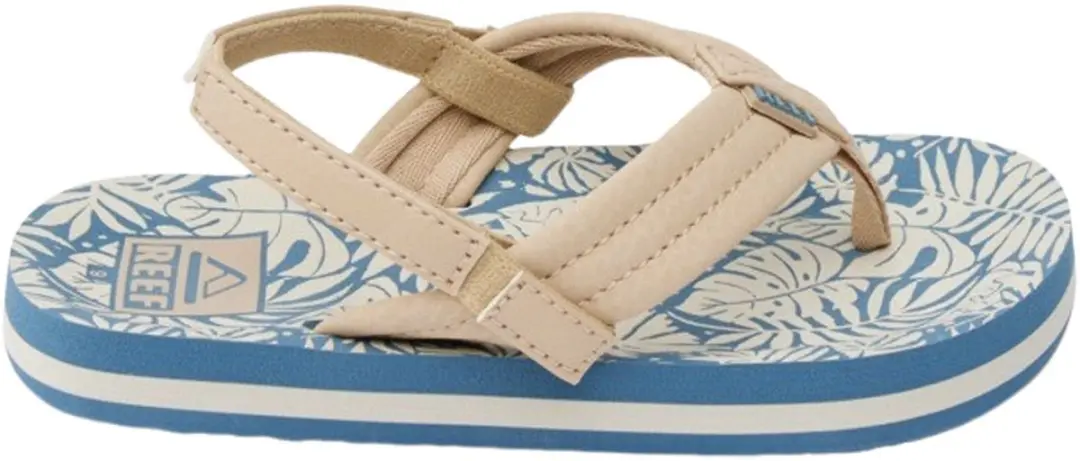 Reef Little Ahi Teenslipper CJ6622 - 26 - Beige/Blauw - afbeelding 5 van 6