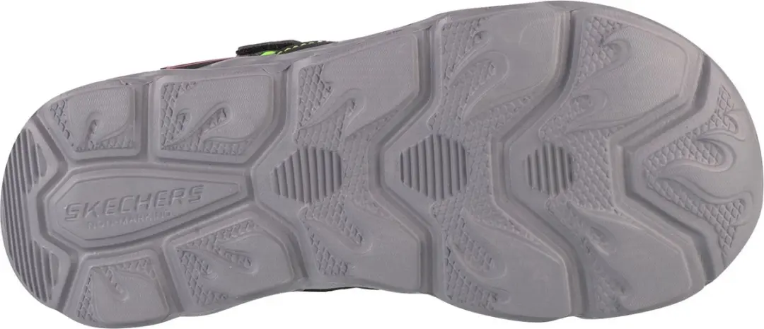Skechers Hydro-Flare 400613L-BKLM Sandalen - Zwart - afbeelding 4 van 4