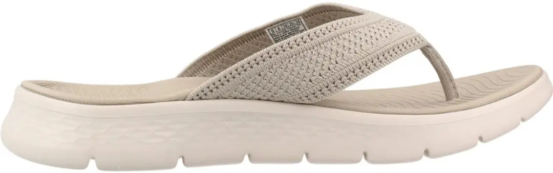 Skechers Go Walk Flex Holly Teenslipper - Taupe - afbeelding 2 van 6