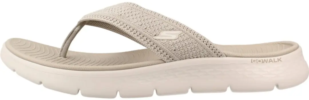 Skechers Go Walk Flex Holly Teenslipper - Taupe - afbeelding 3 van 6
