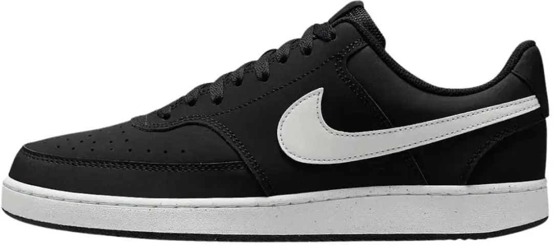 Nike Court Vision Low Premium HV8139-001 Lage Sneakers - Zwart - afbeelding 6 van 6