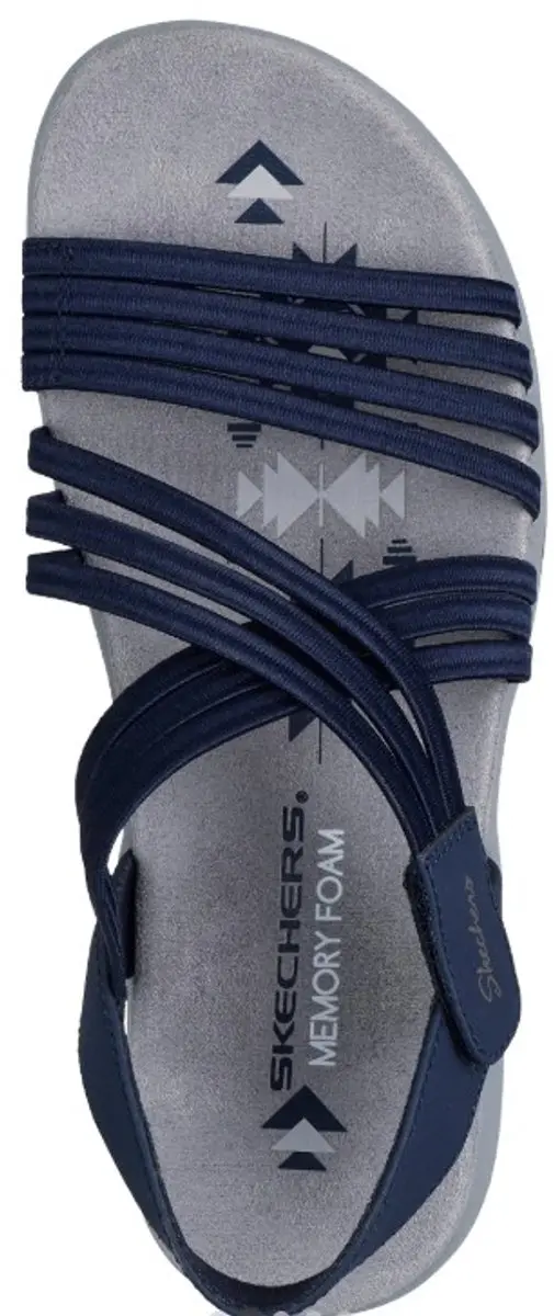 Skechers Sandaal Reggae Slim-Fit Sunny Side 2.0 164036/NVY Blauw