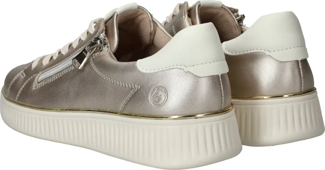 Remonte Veterschoenen Laag Veterschoenen Laag - goudkleur - Maat 40 - afbeelding 6 van 6