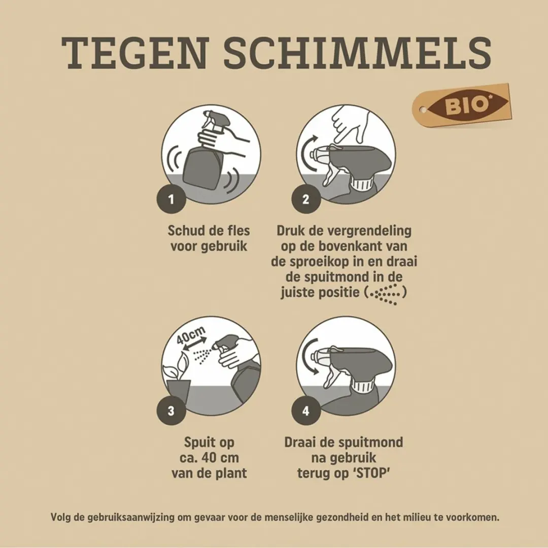 Pokon Bio Tegen Schimmels Spray 800ml - afbeelding 5 van 5