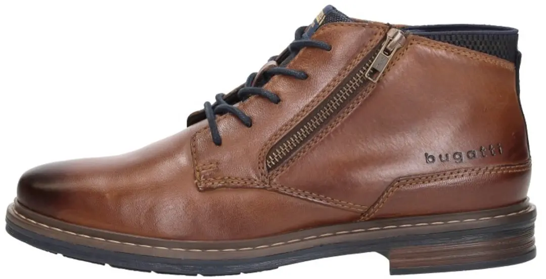 Bugatti Rigalo Evo Veterschoenen Hoog - cognac - Maat 44