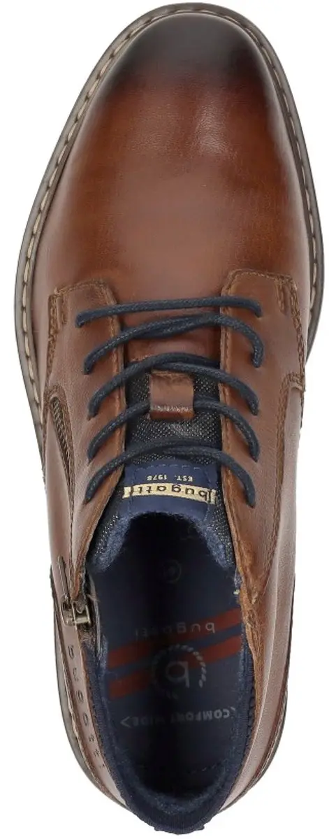 Bugatti Rigalo Evo Veterschoenen Hoog - cognac - Maat 44