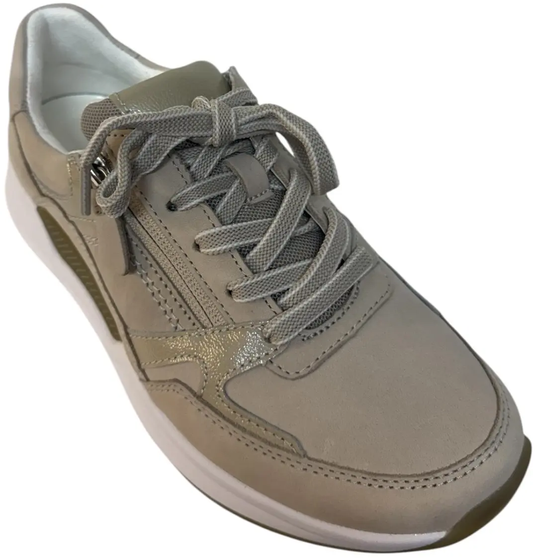 Gabor Rollingsoft Veterschoenen 37.5 - Beige - afbeelding 2 van 6