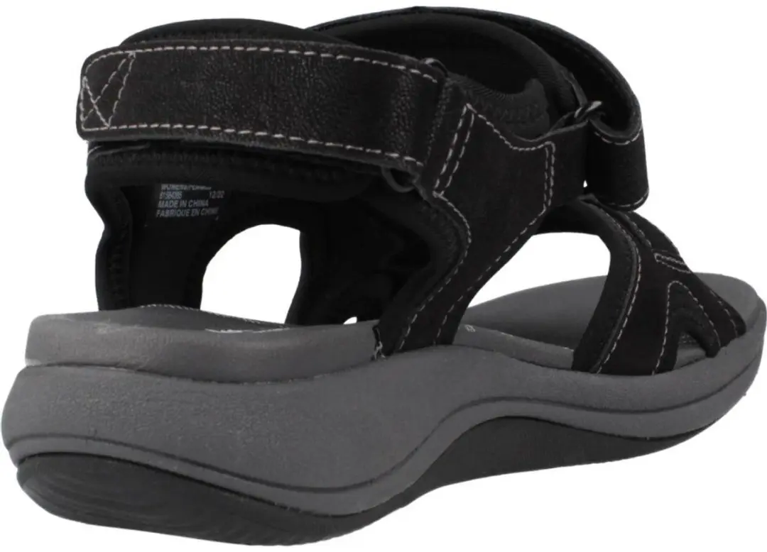 Clarks Mira Bay Sandalen - 41.5 Zwart - afbeelding 2 van 6