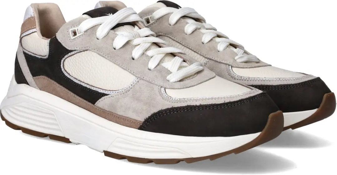 Xsensible Manhattan Sneakers Heren - Leer Beige 42