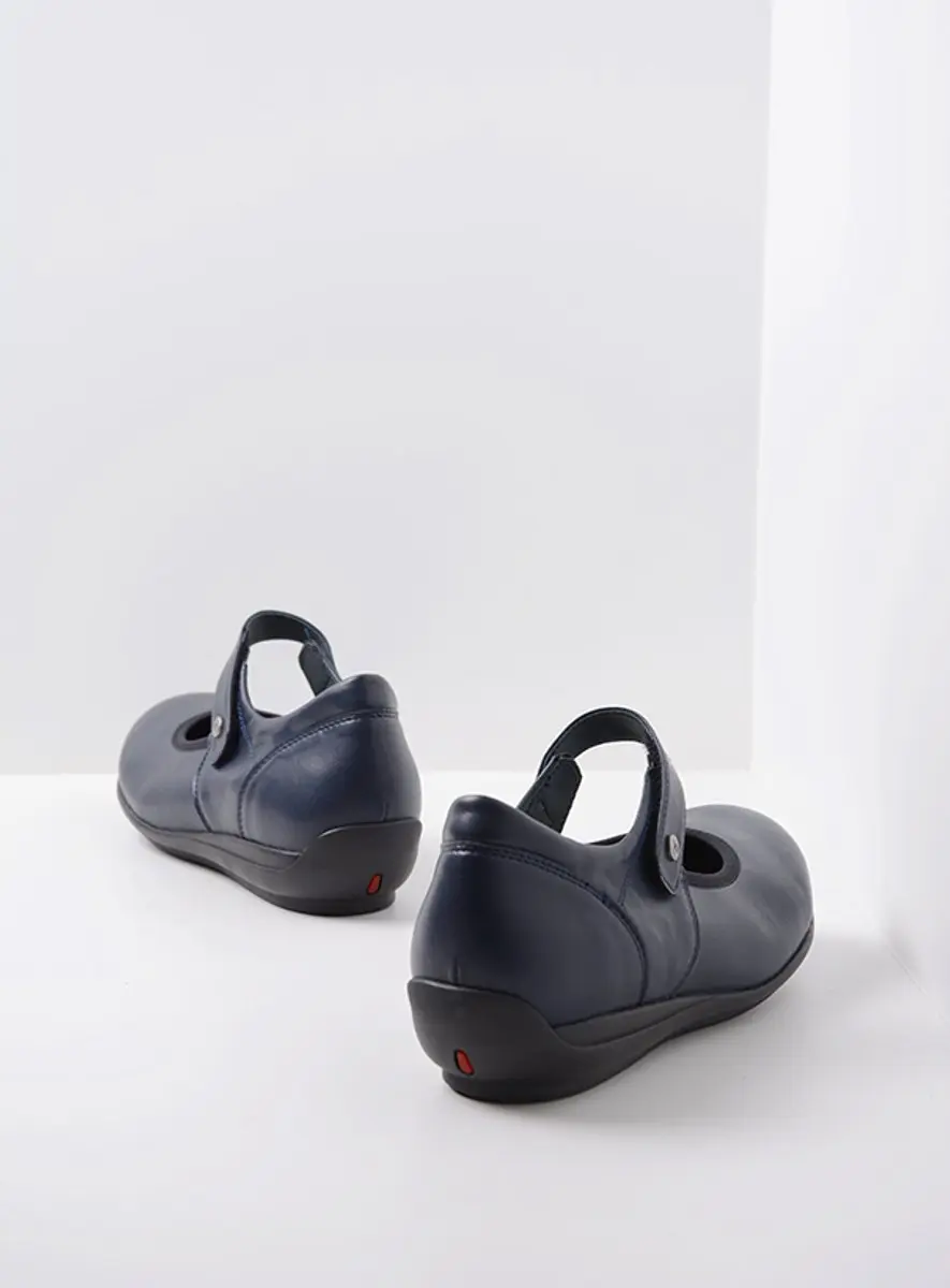 Wolky Dames Ballerina's Noble 39 - Blauw - afbeelding 6 van 6
