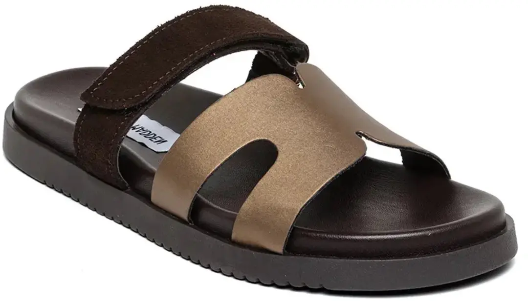 Steve Madden Missile-E Damessandalen 39 - Brons Satin