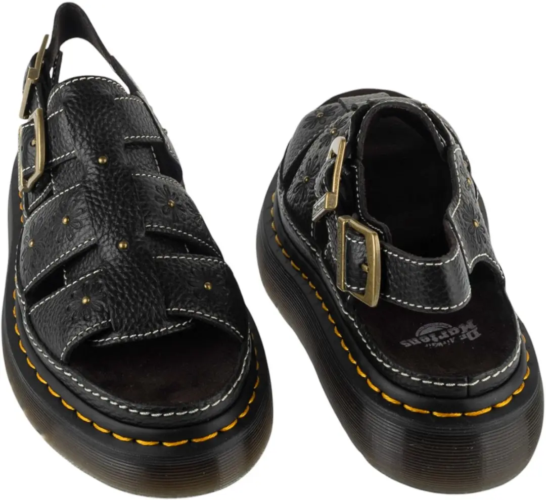 Dr. Martens Wrenlie Open Platform Sandalen Zwart 39 - afbeelding 5 van 5