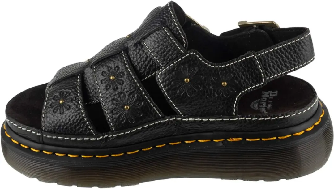 Dr. Martens Wrenlie Open Platform Sandalen Zwart 39 - afbeelding 2 van 5