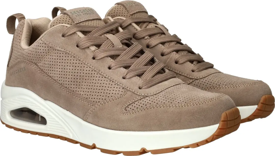 Skechers UNO Heren Sneakers - Taupe - afbeelding 4 van 6