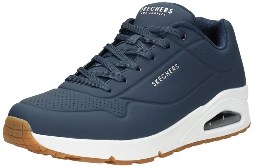 Skechers Uno Stand On Air Heren Sneakers - Navy