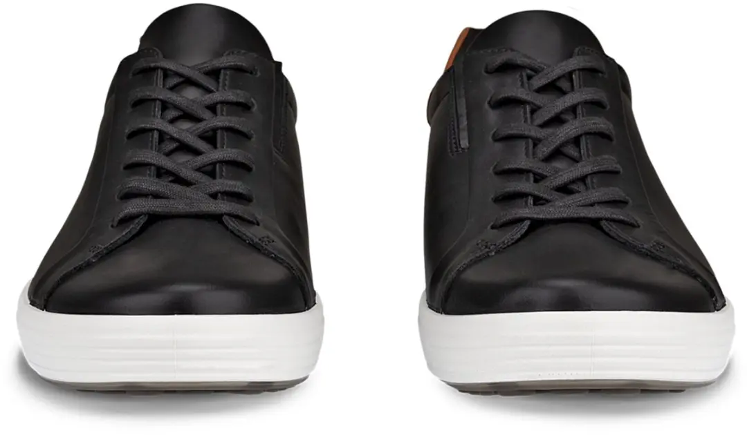 ECCO Soft 7 Trainers 470824 - 49 - Zwart/Cognac