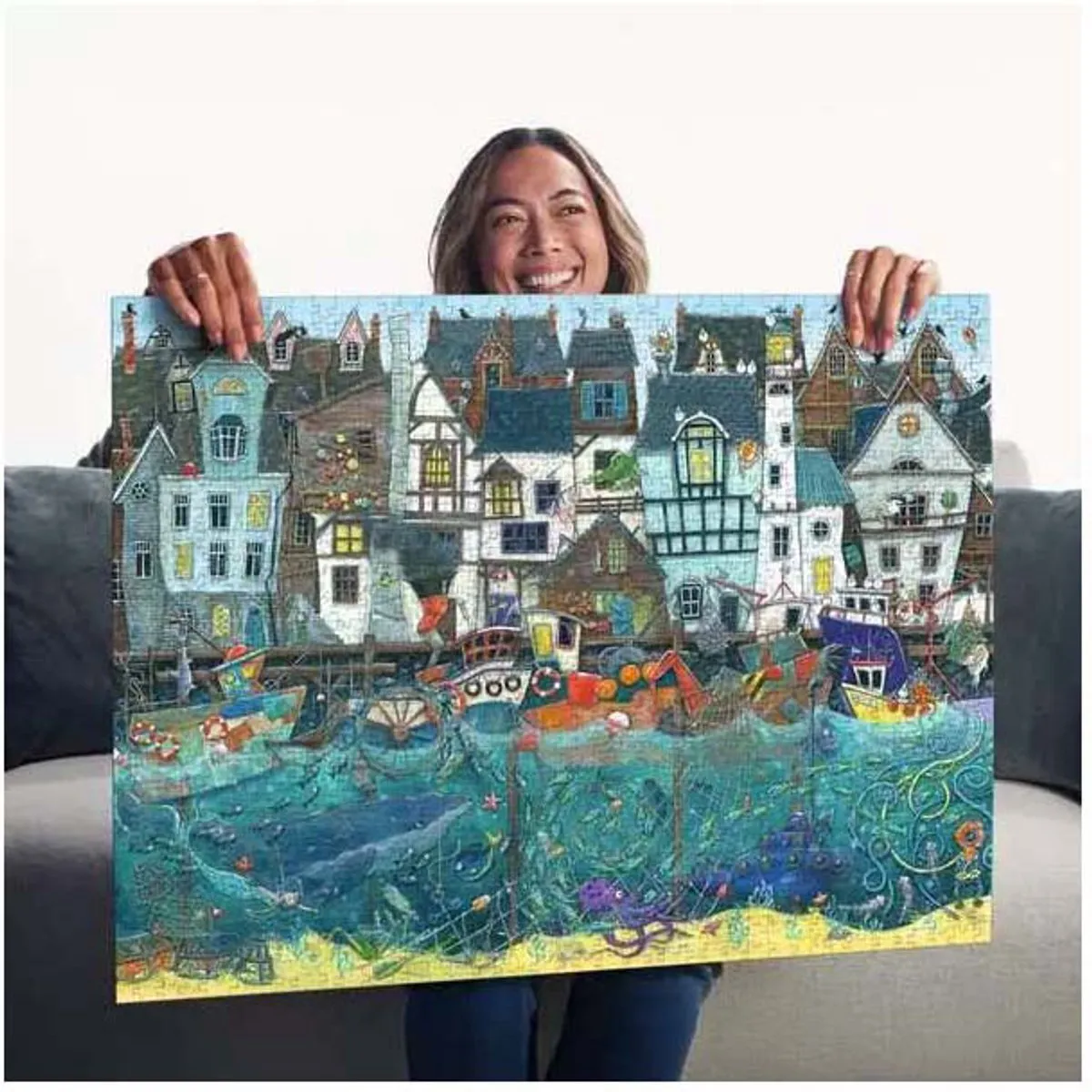 Ravensburger Habour of Wonders Legpuzzel 1500 Stuks - Multicolor