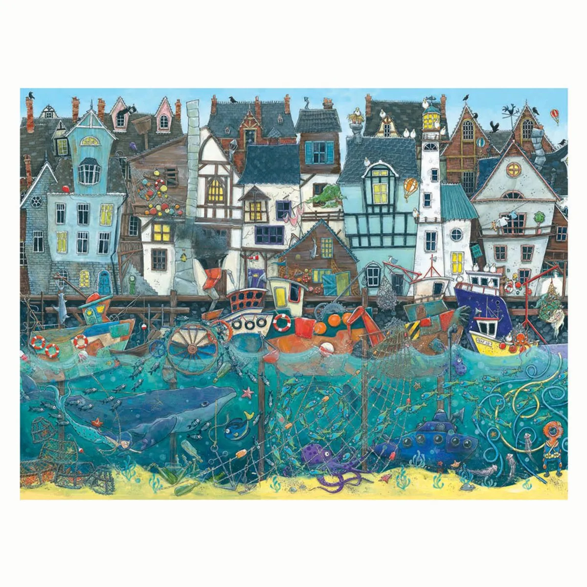 Ravensburger Habour of Wonders Legpuzzel 1500 Stuks - Multicolor