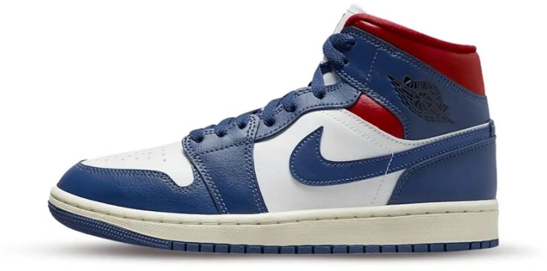 Nike Air Jordan 1 Mid WMNS (French Blue)