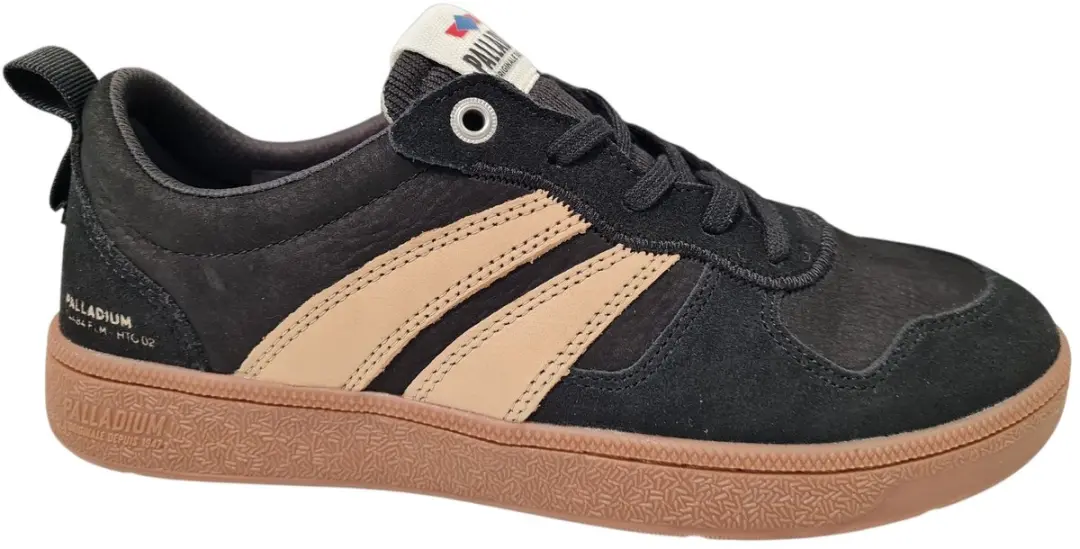 Palladium Pallacup Zwarte Nubuck Heren Sneakers