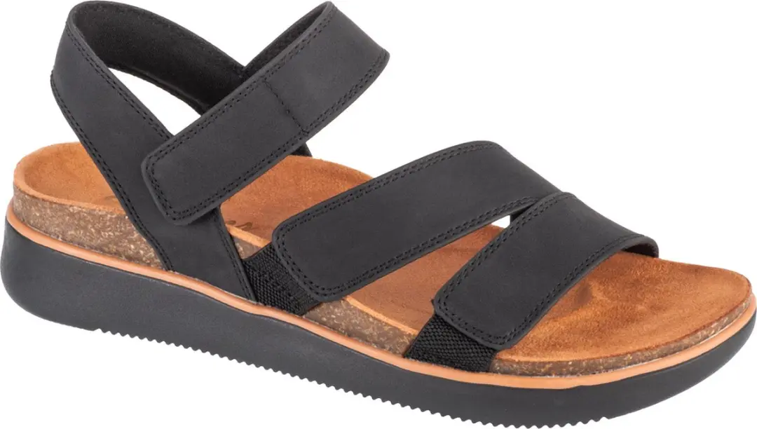 Skechers Lifted Comfort 163252-BLK, Vrouwen, Zwart, Sandalen, maat: 39