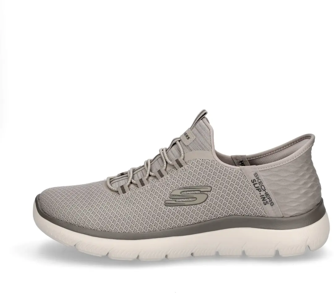 Skechers SUMMITS High Range Heren Instappers - Taupe - afbeelding 2 van 6
