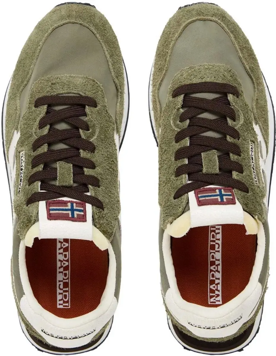 Napapijri Heren Element Suede NP0A8B9H Sneakers - Groen - afbeelding 2 van 6