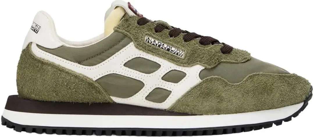 Napapijri Heren Element Suede NP0A8B9H Sneakers - Groen - afbeelding 5 van 6