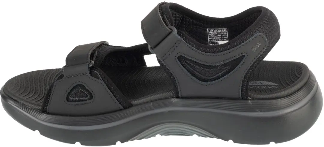 Skechers Go Walk Arch Fit 2.0 Sandalen - Zwart - Maat 45 - afbeelding 2 van 6