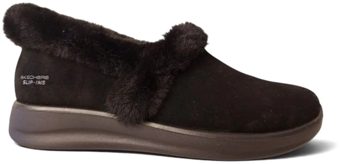 Skechers Pantoffel Hands-Free Slip-Ins 168118 BBK Cozy Escape-Snowy Bliss Zwart