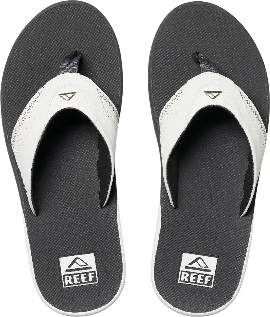 Reef Fanning Teenslipper Heren 44 - Wit/Grijs - afbeelding 3 van 6