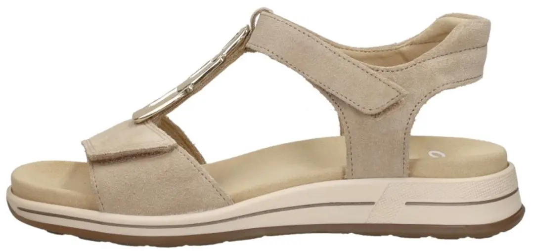 Ara Osaka-S Sandalen Plat - Beige - Maat 36 - afbeelding 2 van 6