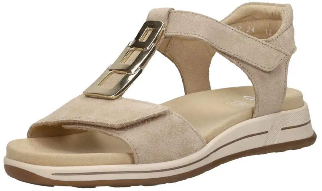 Ara Osaka-S Sandalen Plat - Beige - Maat 36 - afbeelding 3 van 6