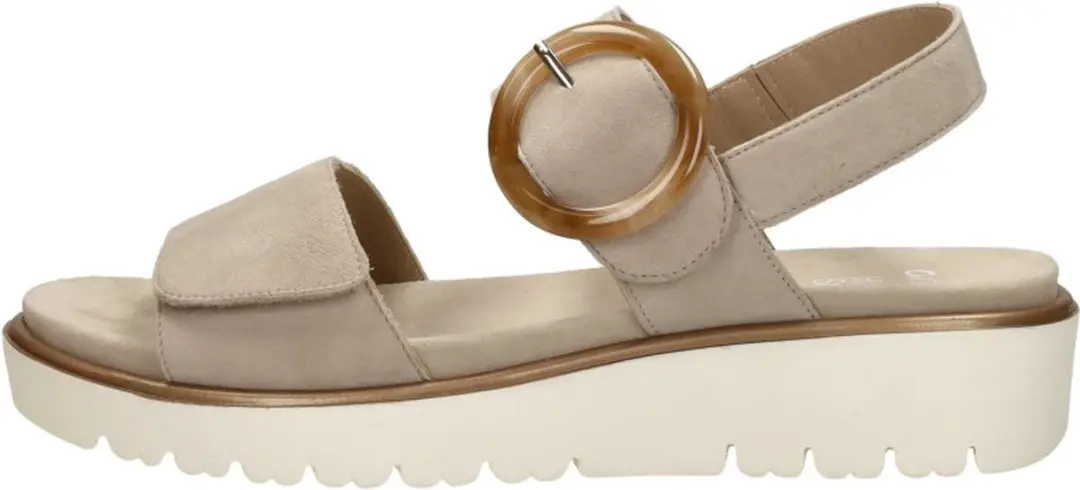 Ara Bilbao-S Sandalen Plat - Beige - Maat 43 - afbeelding 2 van 6