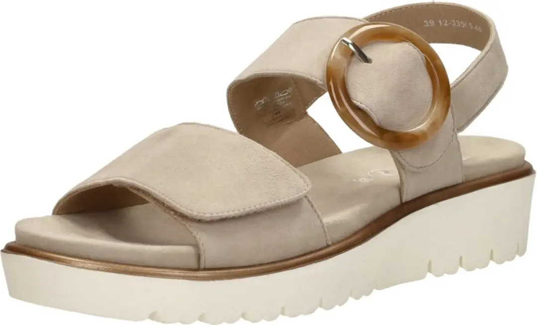 Ara Bilbao-S Sandalen Plat - Beige - Maat 43 - afbeelding 3 van 6