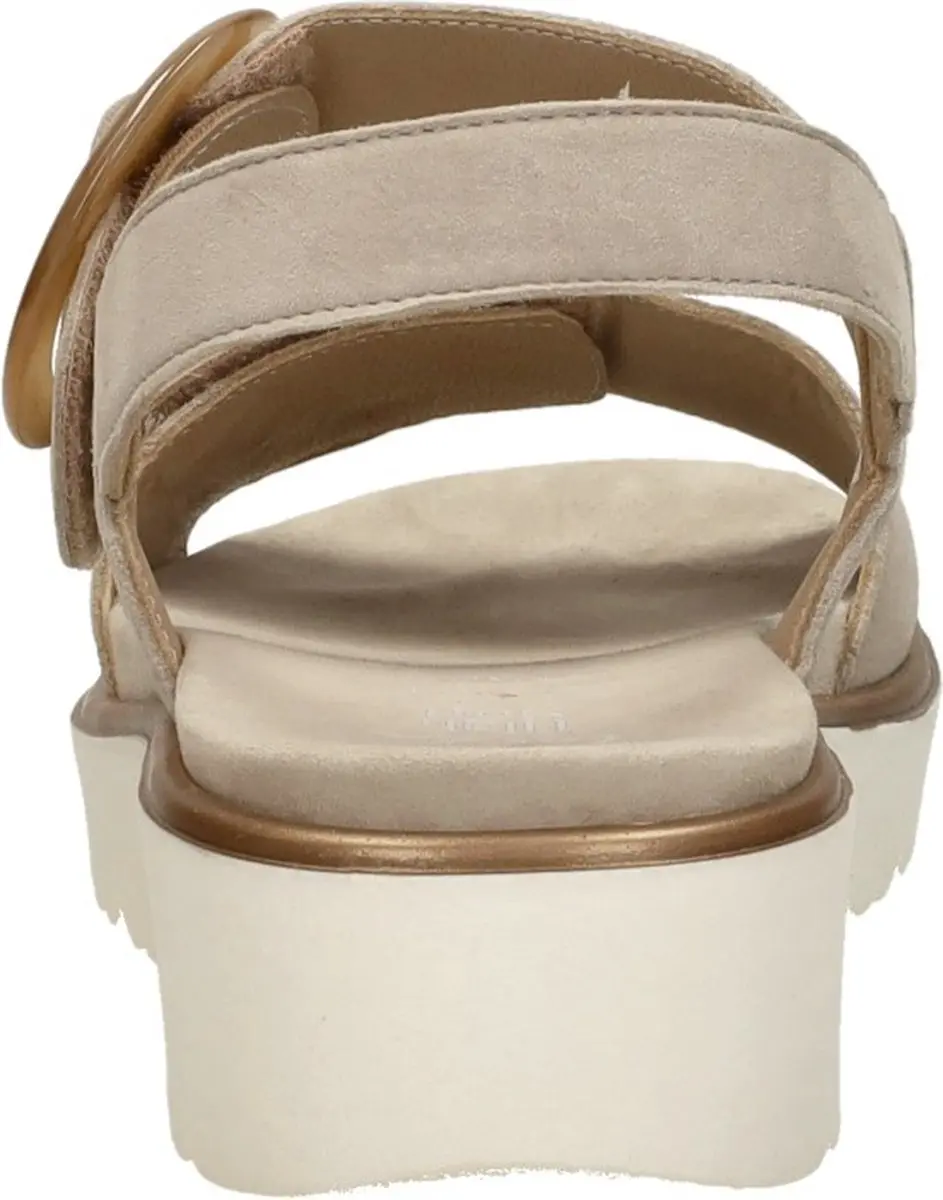 Ara Bilbao-S Sandalen Plat - Beige - Maat 43 - afbeelding 5 van 6