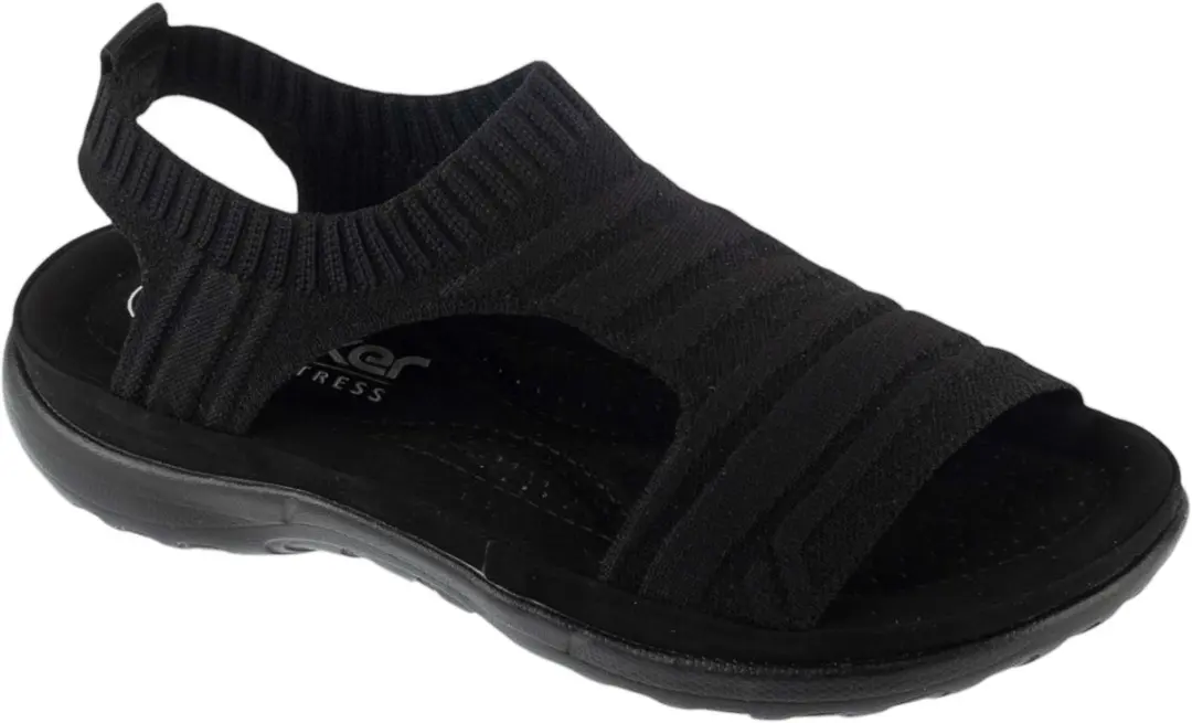 Rieker Sandals, Vrouwen, Zwart, Sandalen, maat: 39