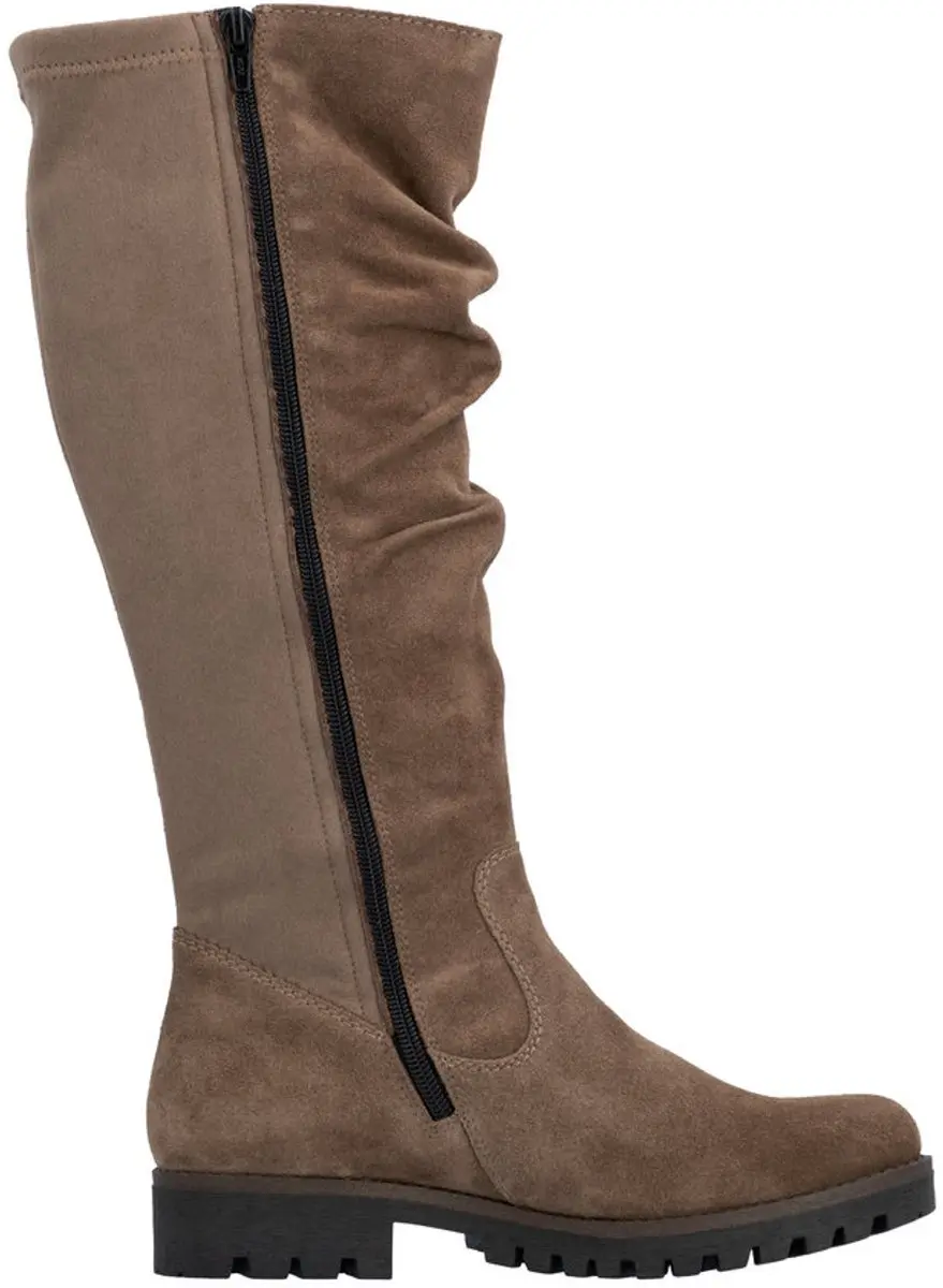 Rieker 78575 Knielaars - Zand Suede - Maat 37