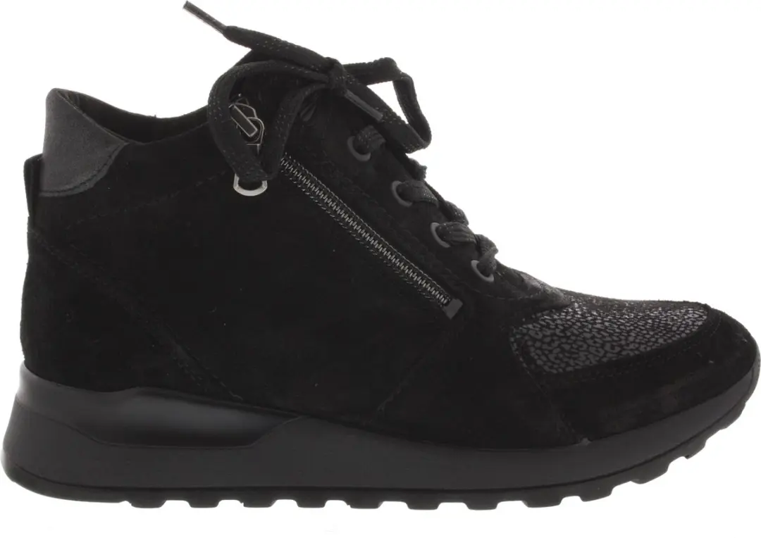 Dames Veterschoenen Waldlaufer Hiroko 364h81-301-001 Zwart