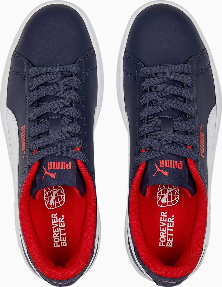 PUMA Smash 3.0 Sneakers - 38 - Navy/Wit/Rood - afbeelding 6 van 6