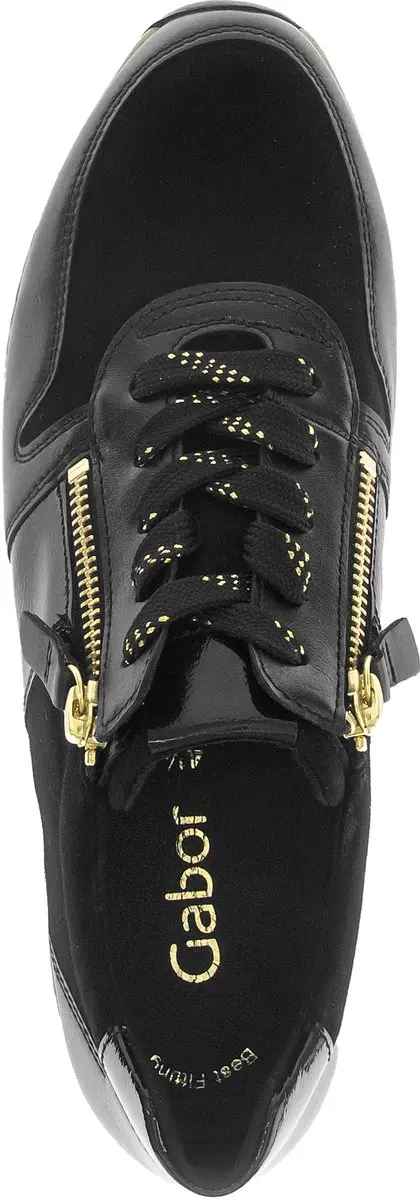 Gabor -Dames - zwart - sneakers - maat 39 - afbeelding 6 van 6