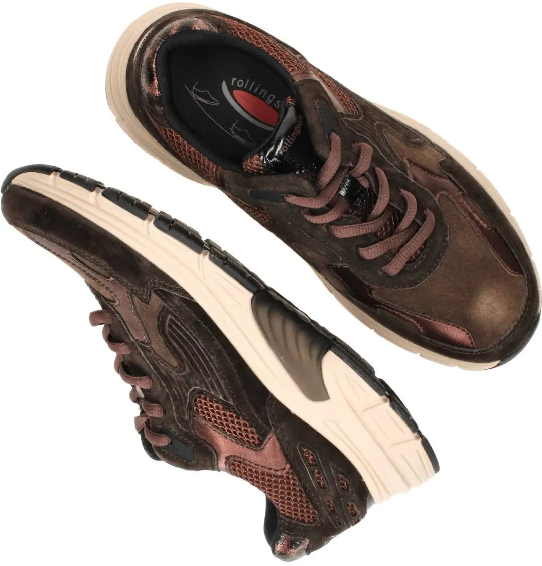 Gabor 0306.02.003 Dames Sneakers - Bruin - afbeelding 6 van 6