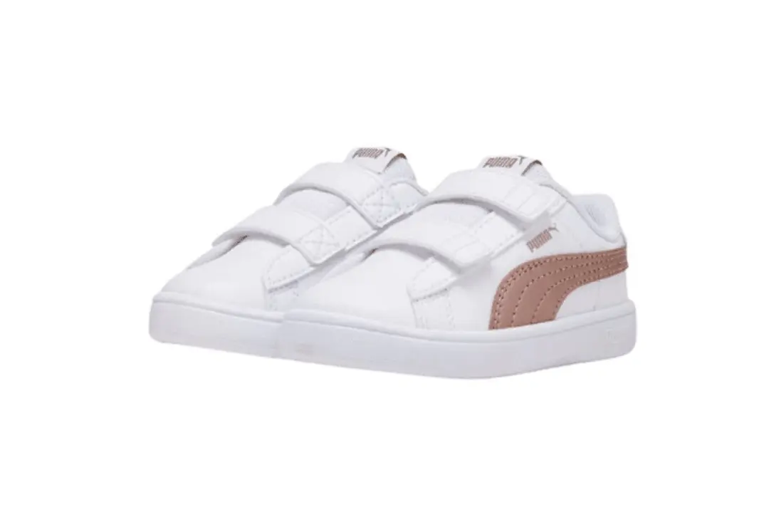 Puma Meisjes Sneaker Rickie Classic V White/rosegold