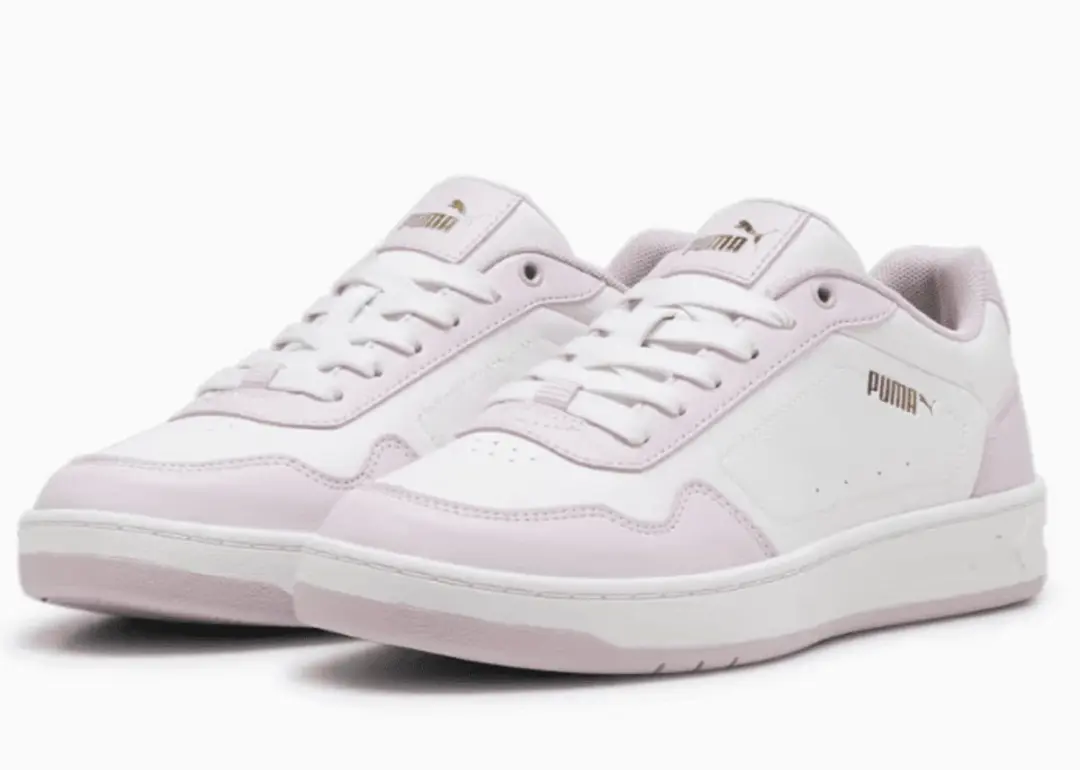 Puma Dames Sneaker Court Classy White/grape Mist