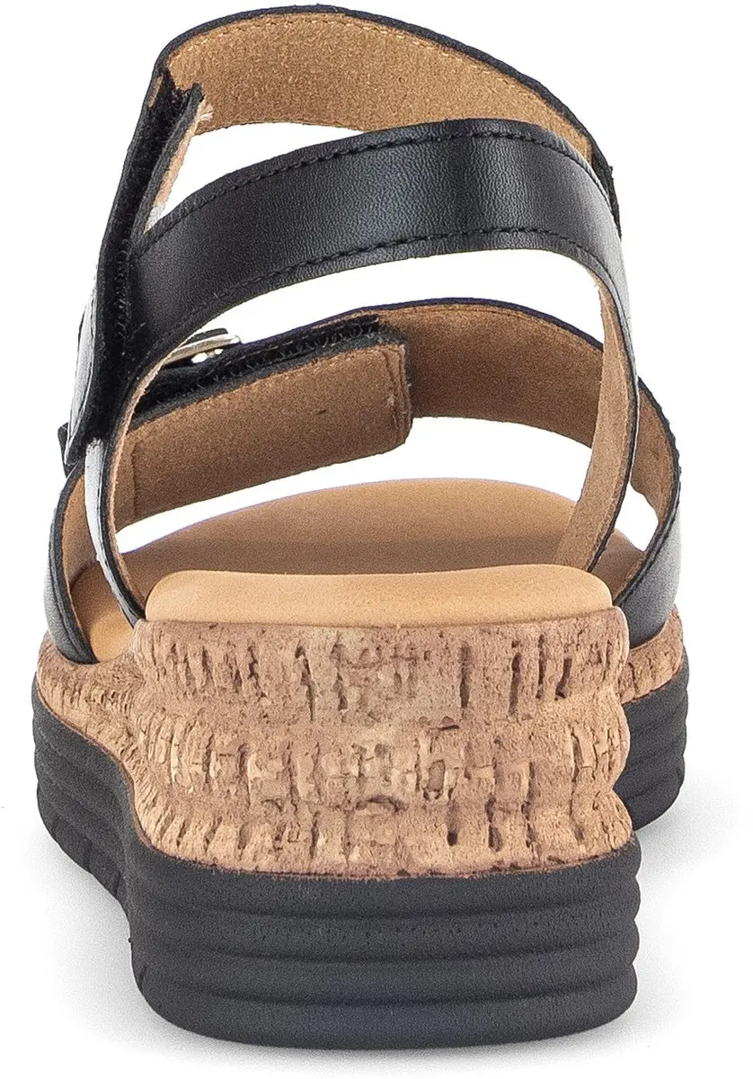 Gabor Dames Sandalen Florenz 41.5 - Zwart - afbeelding 4 van 6